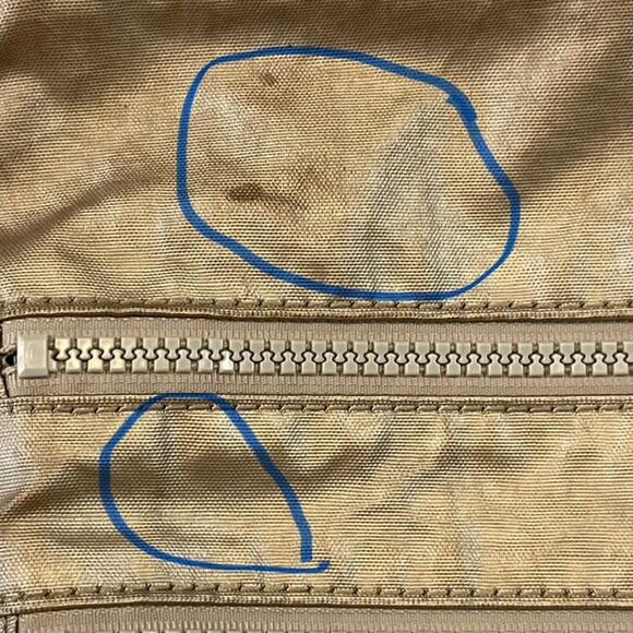 Kipling VTG  Metallic Shoulder Crossbody Bag Metallic Glow - Picture 3 of 6